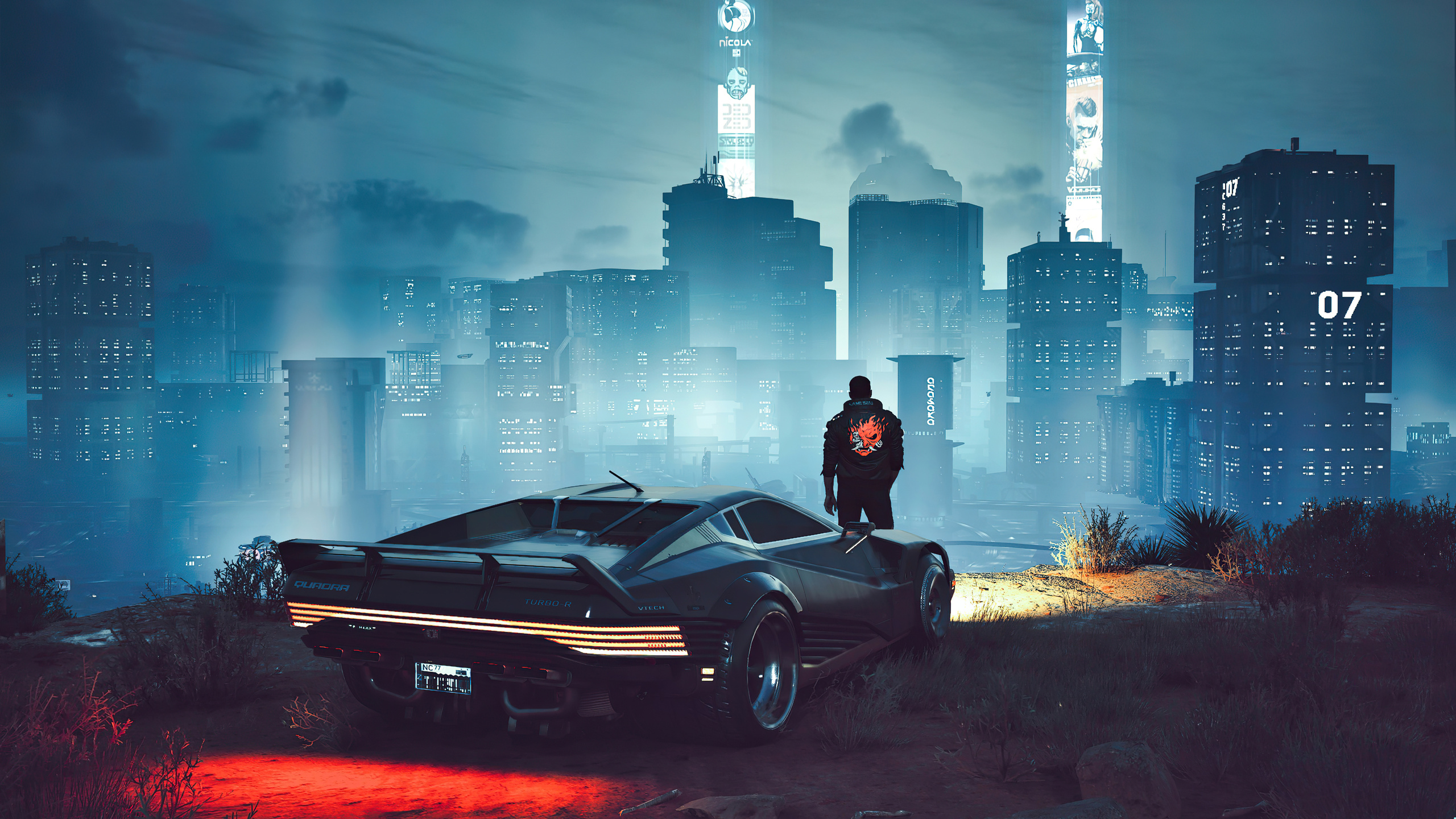 Cyberpunk Samurai Character 5k 1440p Resolution HD 4k Wallpaper Image
