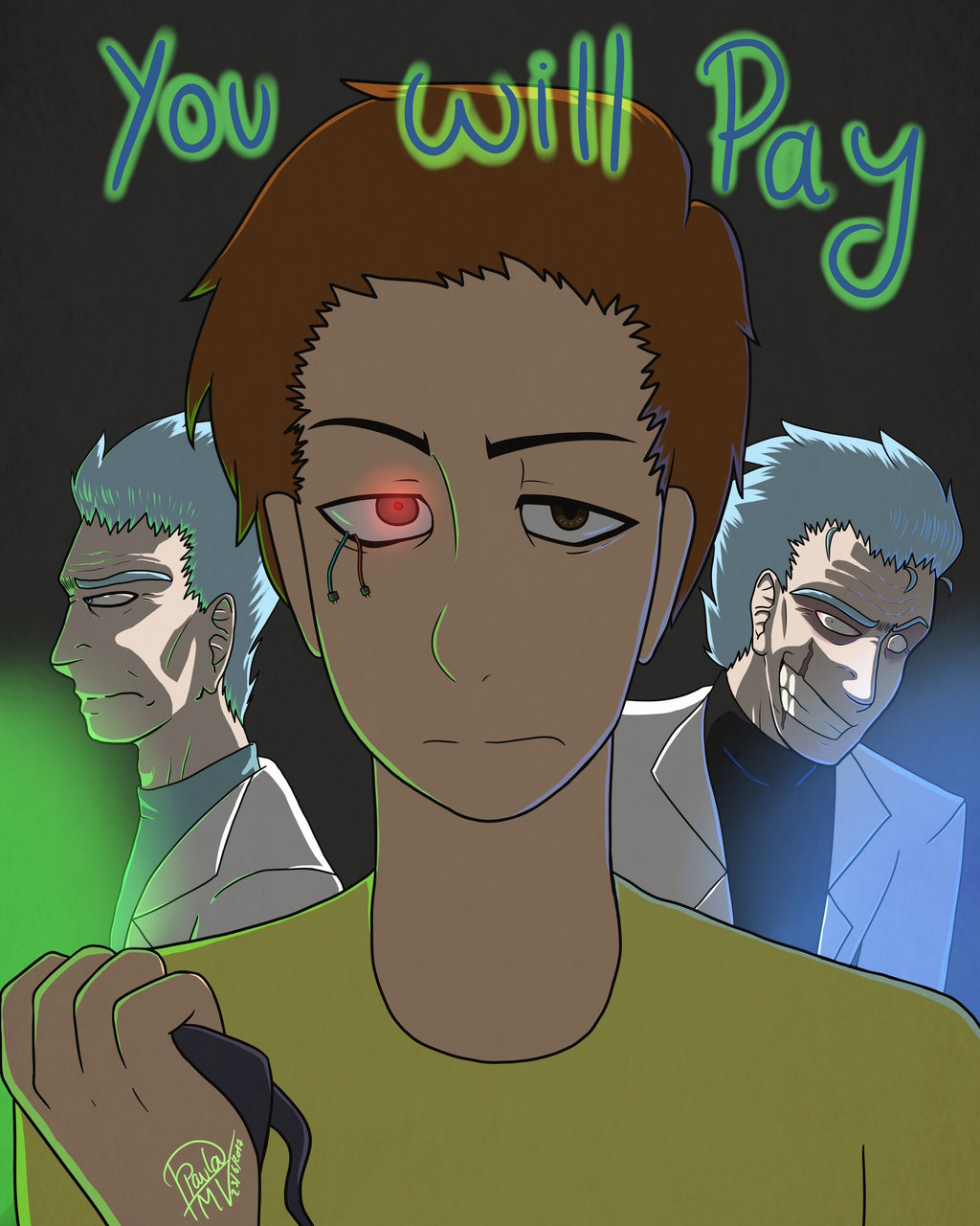 You Will Pay Evil Morty By Killerfoxy