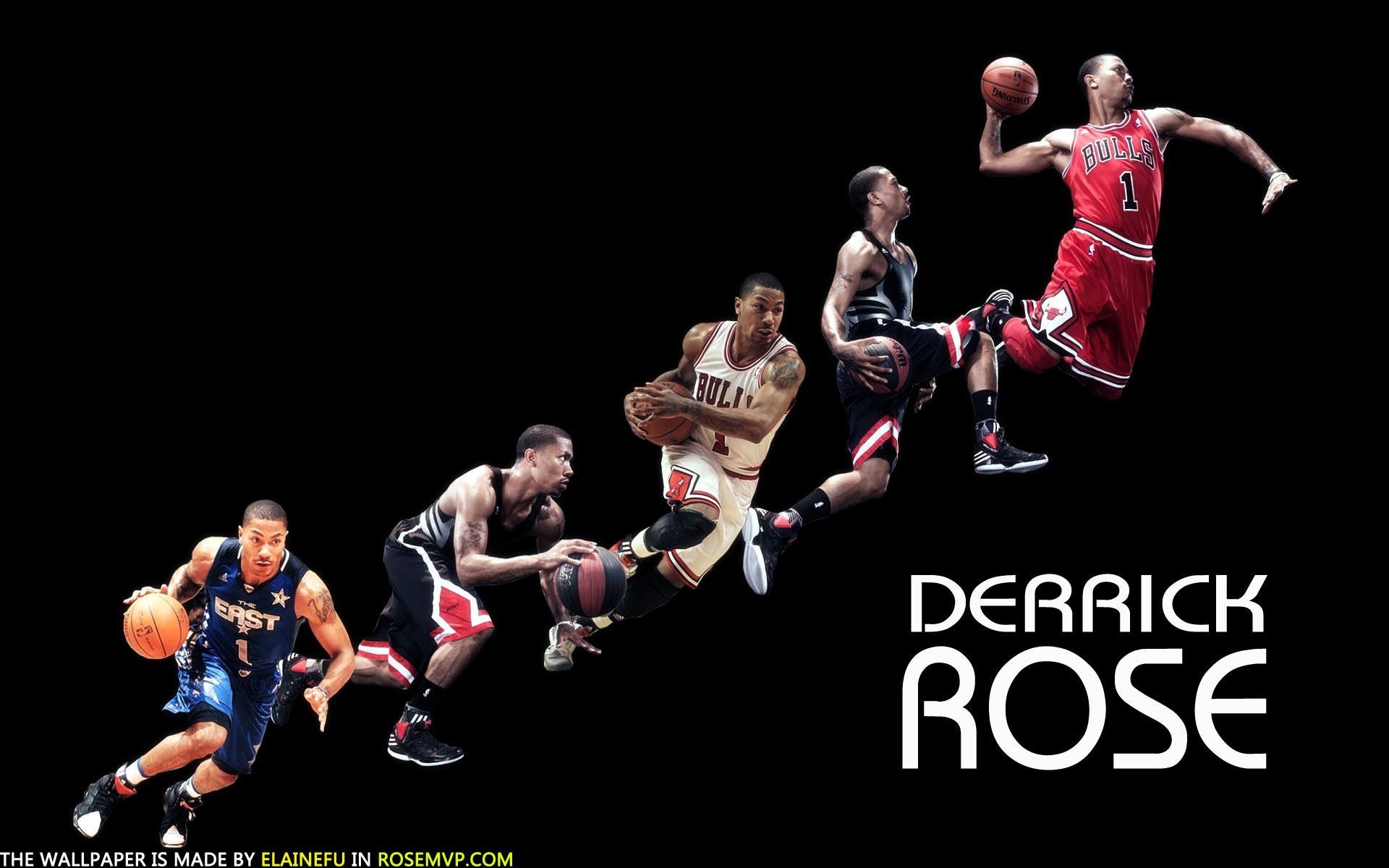 Derrick Rose Logo Wallpaper Image
