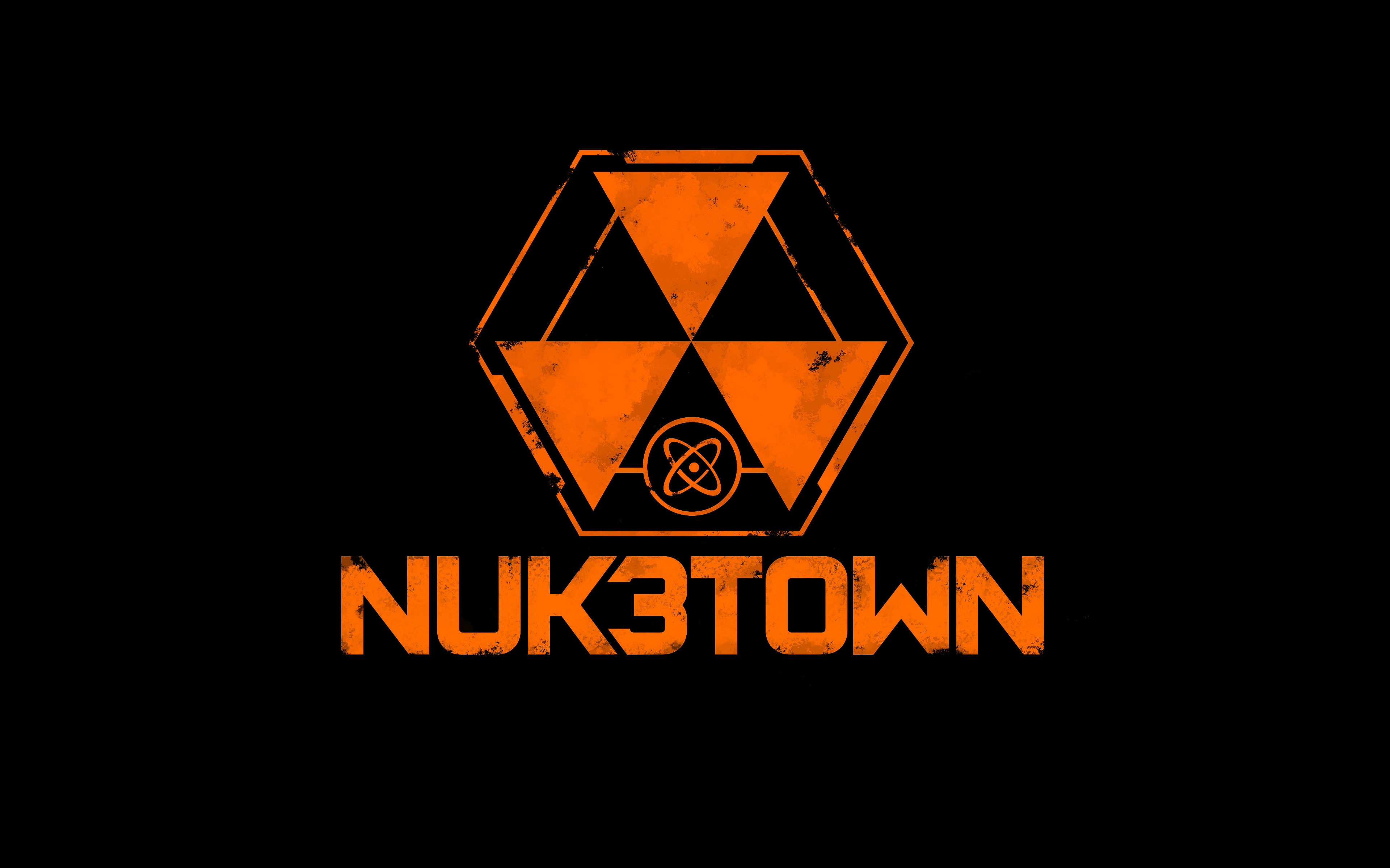 Wallpaper Nuketown 4k Logo Call Of Duty Cod For