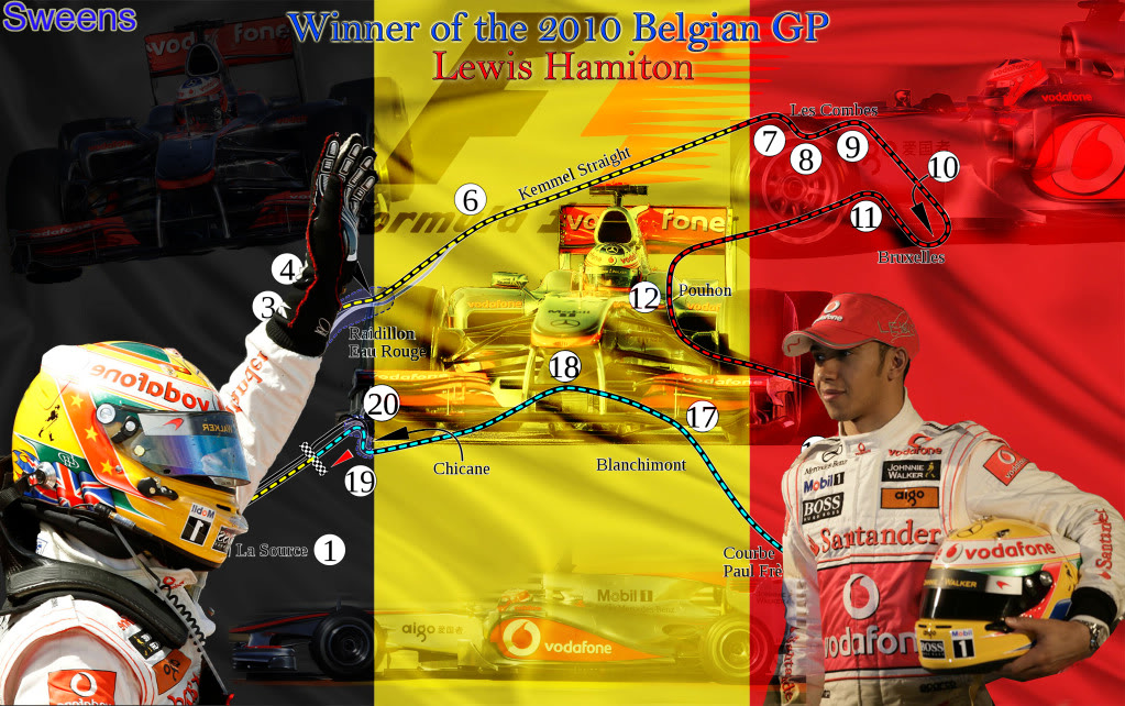 Winner Wallpaper Lewis Hamilton Belgian Gp Desktop Background