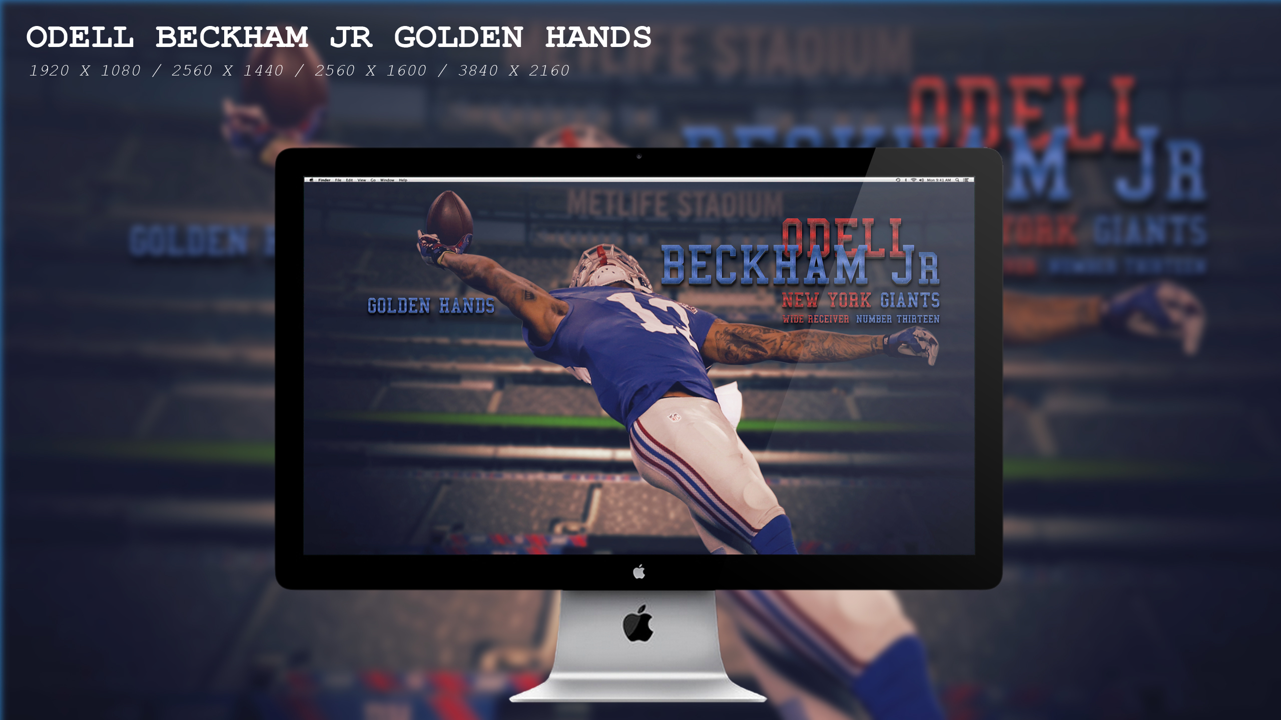 Odell Beckham Jr Golden Hands Wallpaper HD By Beaware8