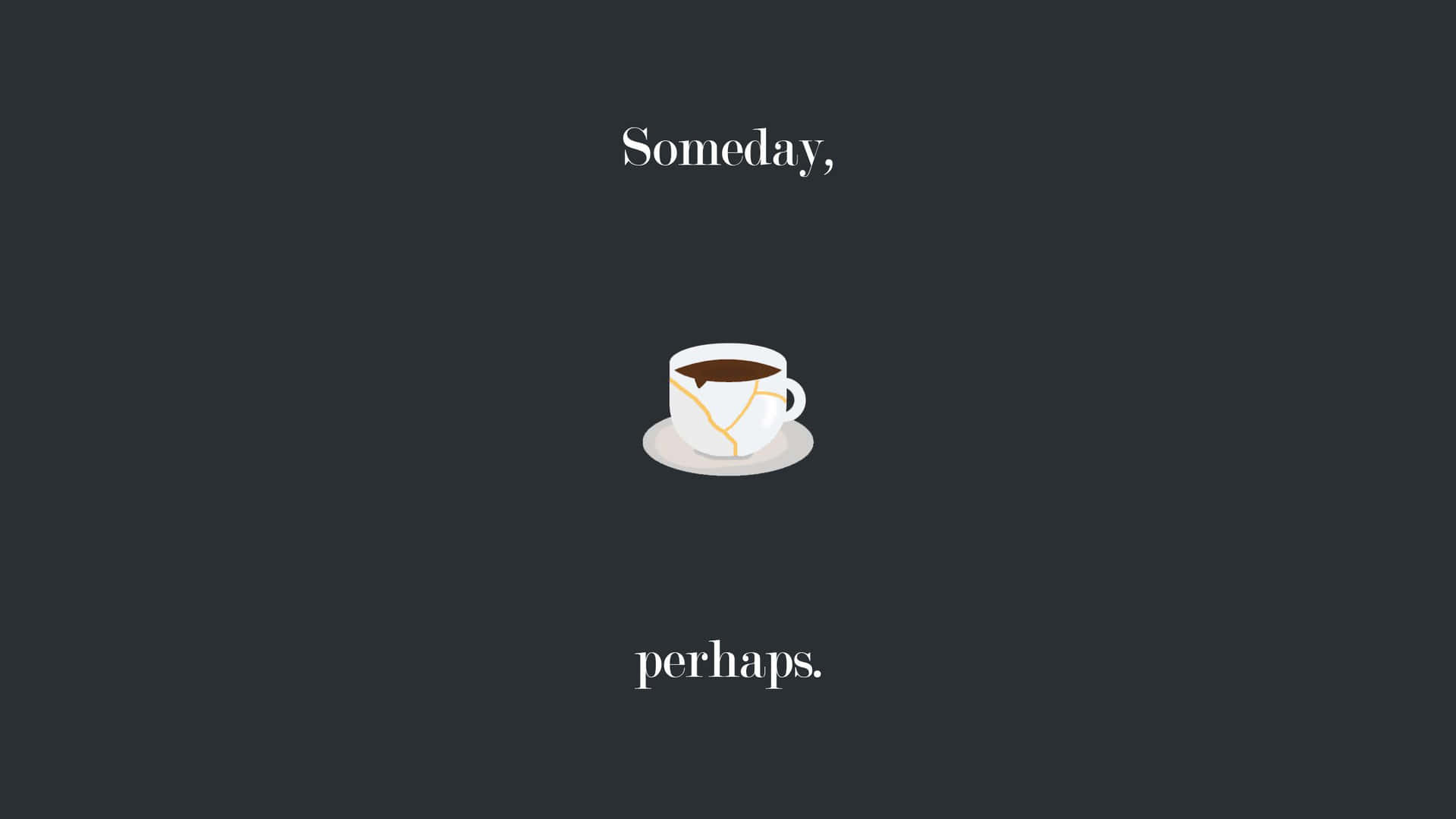 Minimalist Coffee Wallpaper