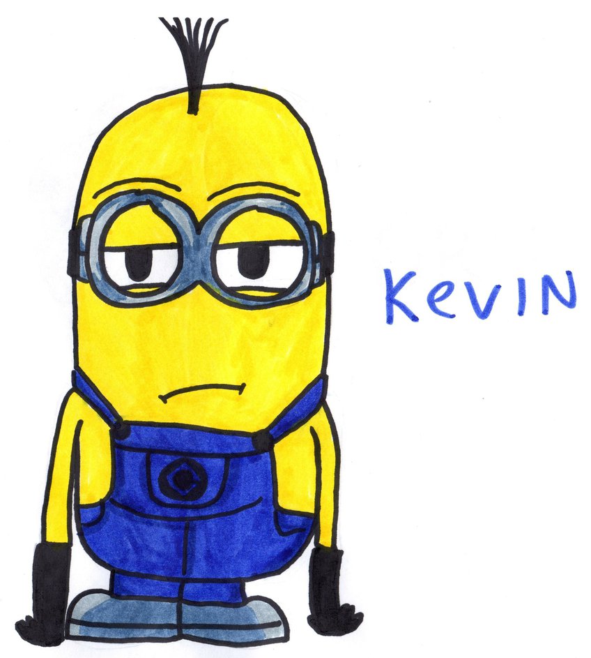 Minion Kevin By Youcandrawit