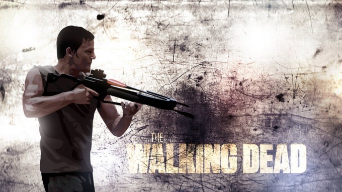 Really Cool Digital Painting Of The Walking Dead