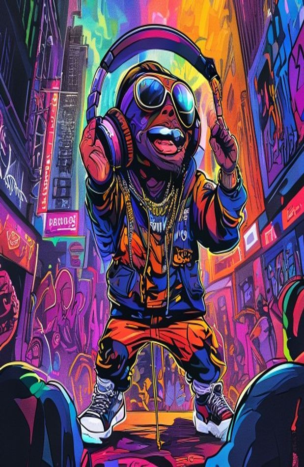 Rapper Cartoons Wallpaper