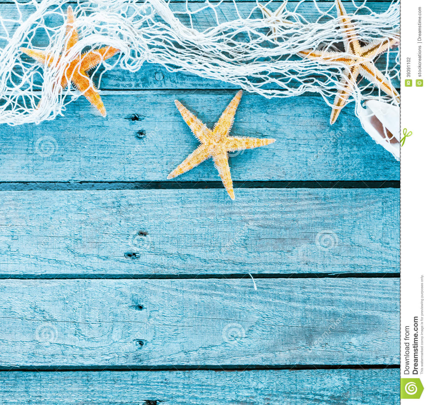 Nautical Themed Background Sea Turquoise Blue