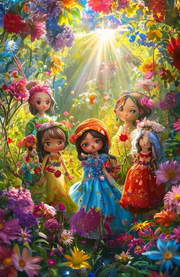 Beautiful Dolls Wallpaper