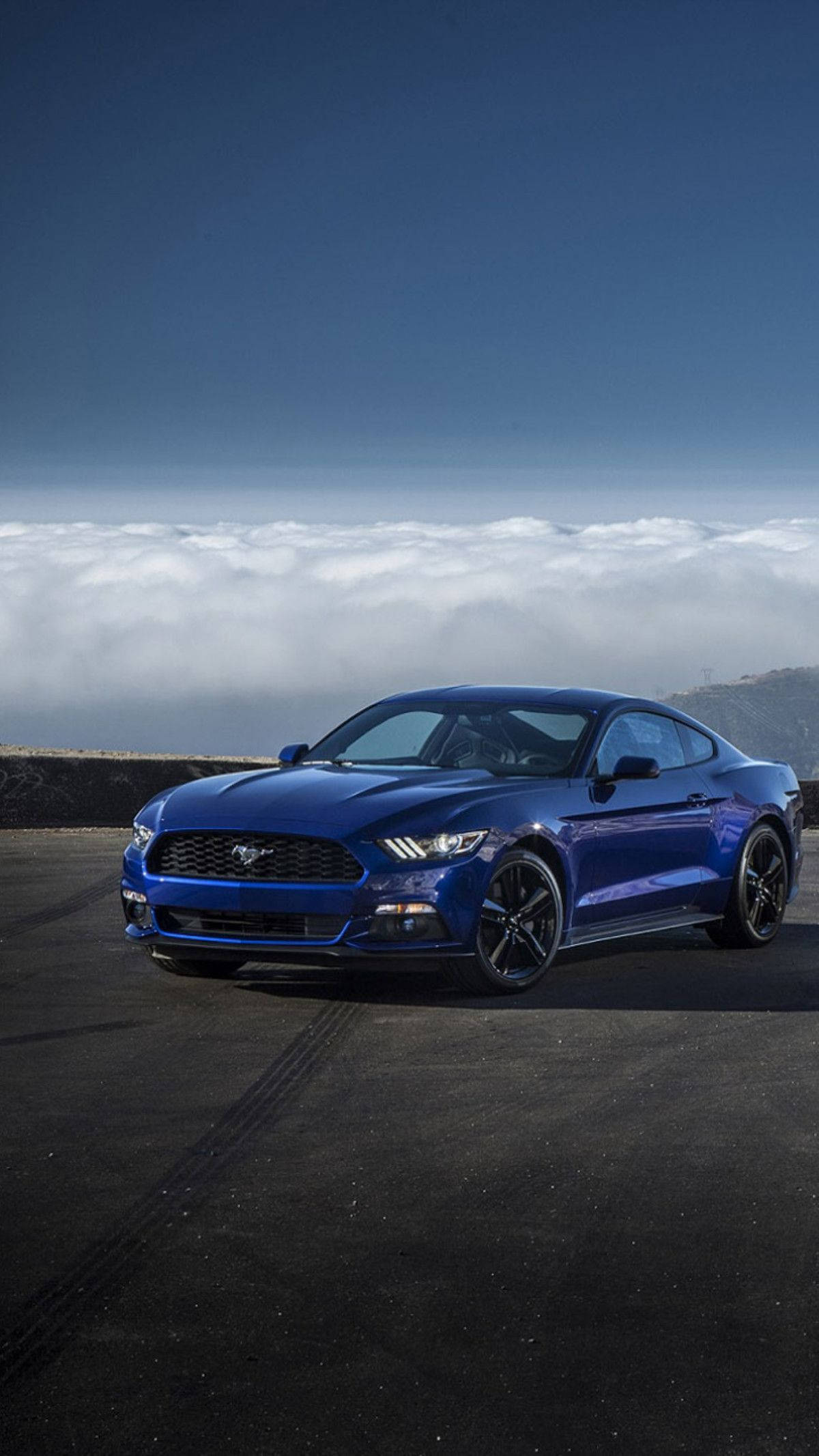 Ford iPhone Clouds Wallpaper