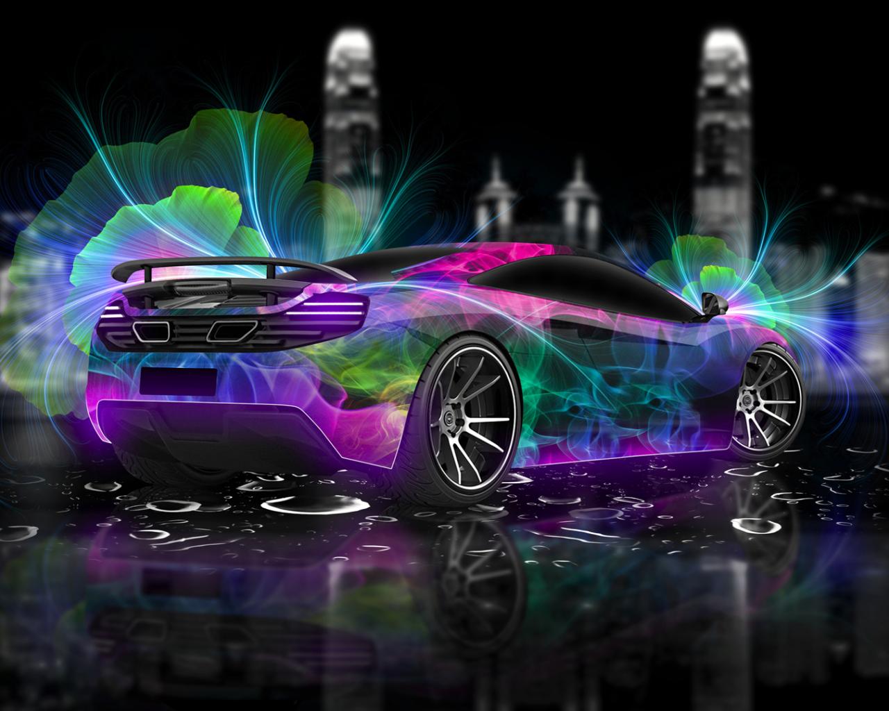 Cool Abstract Cars HD Wallpaper