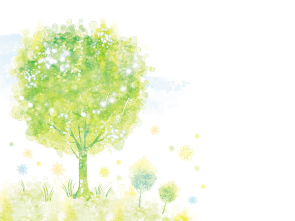 Watercolor Tree Psd Background Background File Nature
