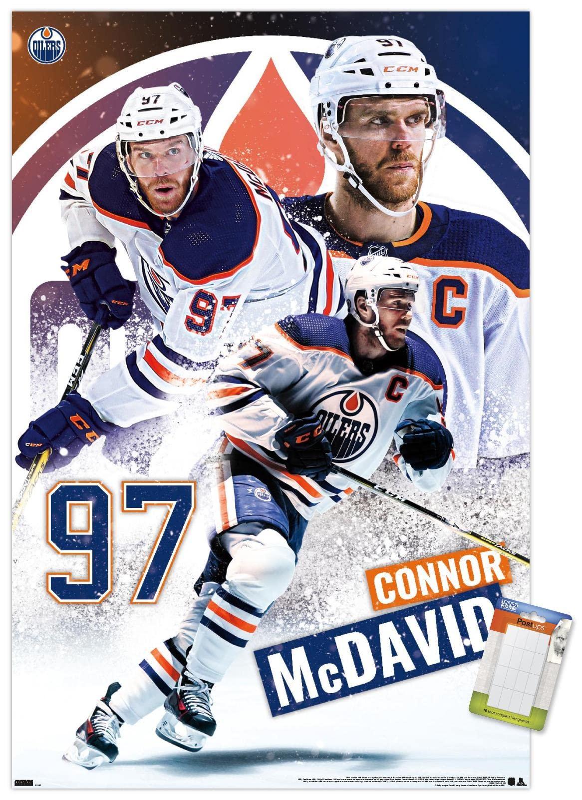 Amazon Nhl Edmonton Oilers Connor Mcdavid Wall Poster