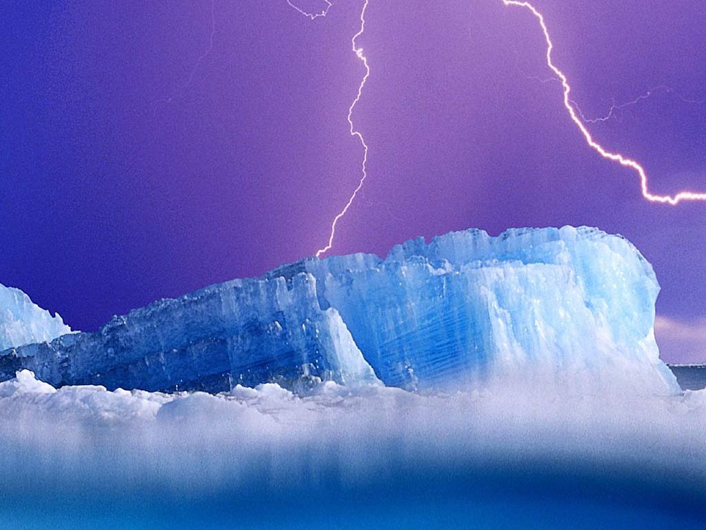 Ice Lightning Wallpaper You Are Ing The Nature Named