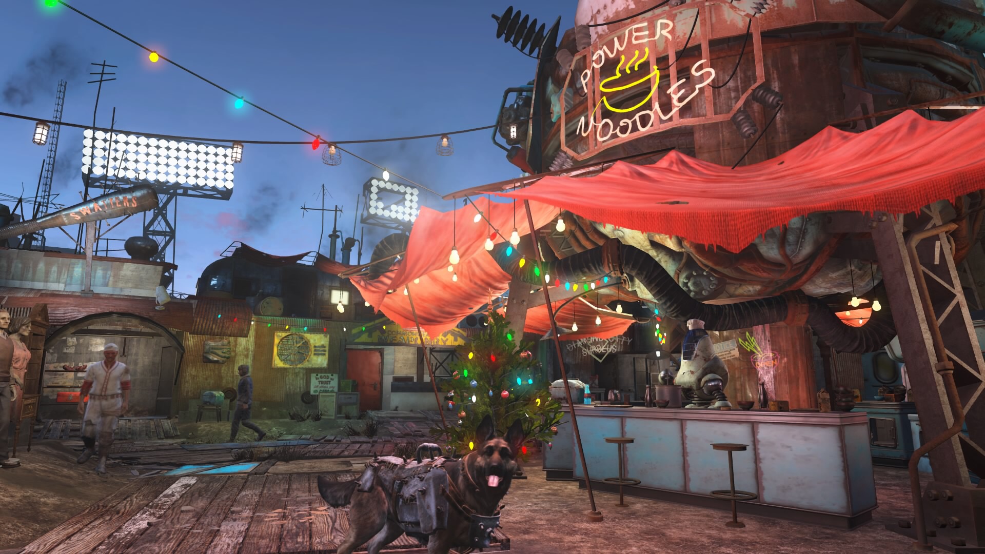 Fallout4 Screenshot Merry Christmas From Dogmeat And