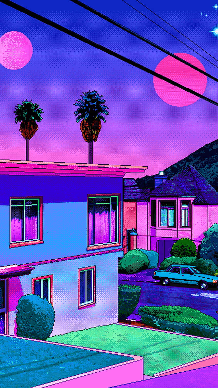 90s Anime Aesthetic Wallpaper