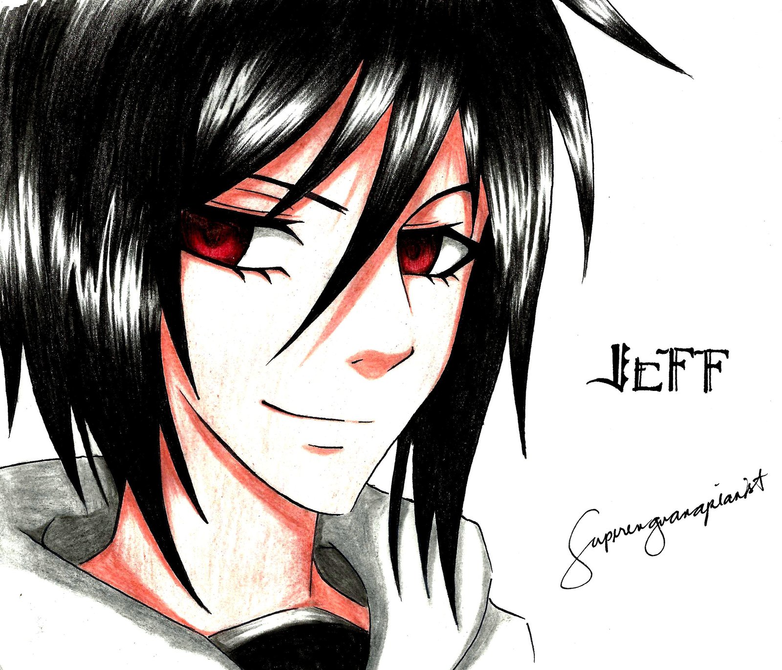 Creepypasta Jeff The Killer Drawing Fan Art PNG Clipart Anime Art  Character Chibi Creepypasta Free PNG