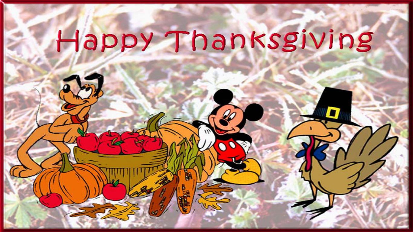 Disney Thanksgiving Desktop Wallpaper Top