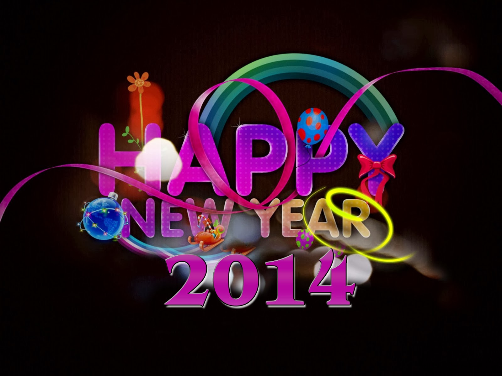 Tag Happy New Year Wallpaper