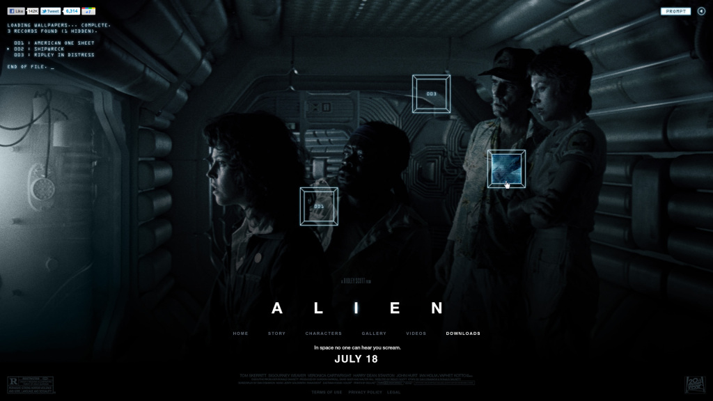 Alien New Movie HD Wallpaper Stylish