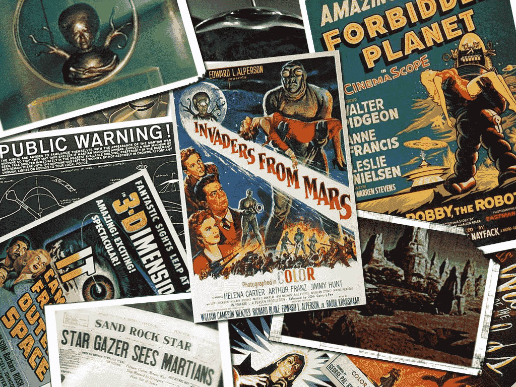 Back Image For Vintage Sci Fi Wallpaper