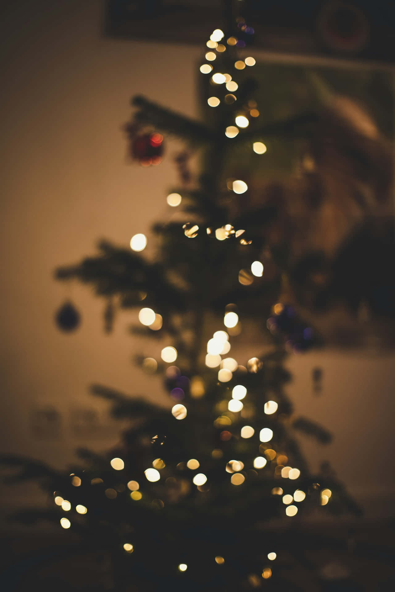 Dark Christmas Aesthetic Wallpaper