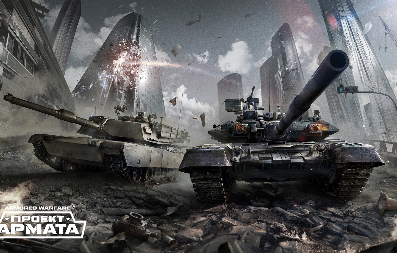 Wallpaper Skyscraper Armored Warfare The Armata Project