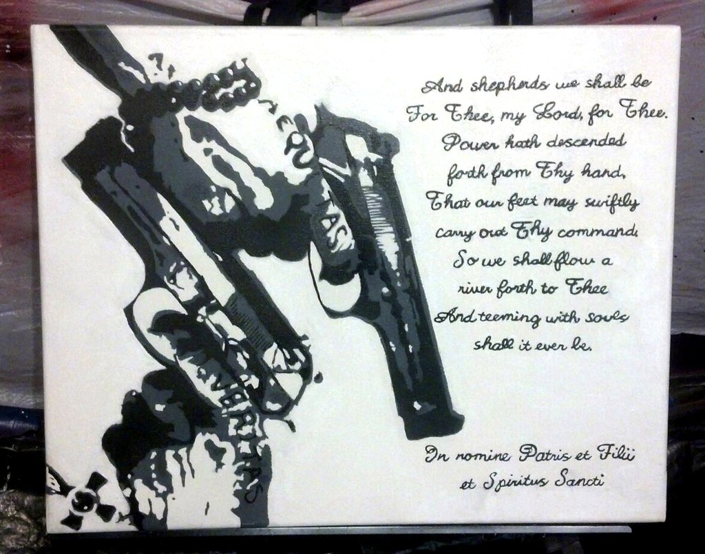 The Boondock Saints Hands And Saint S Prayer By Krissyxo