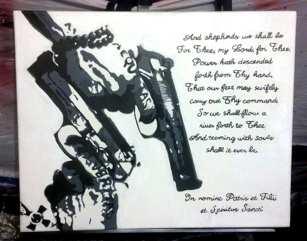 boondock saints prayer wallpaper