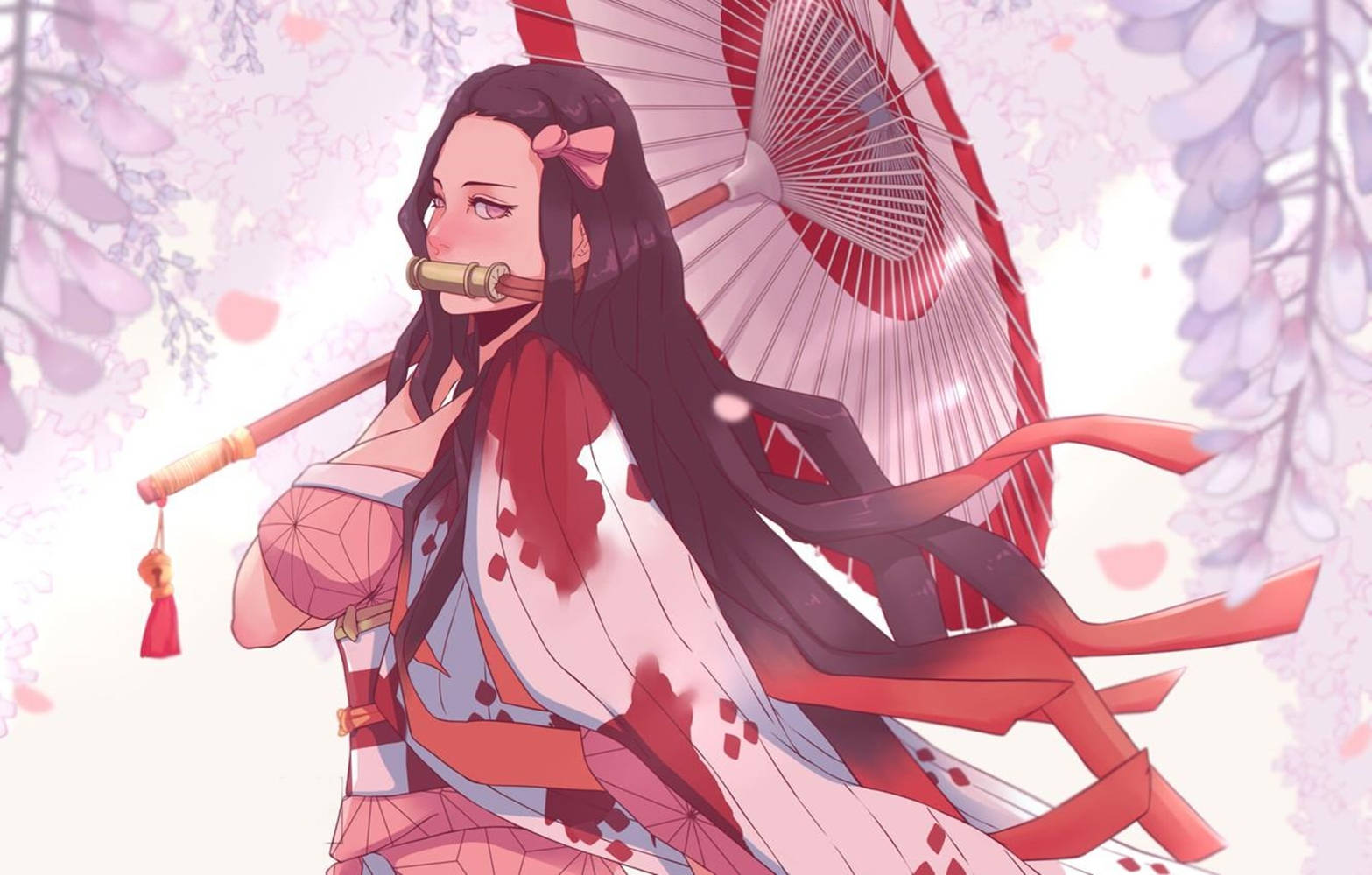 Nezuko Aesthetic Wallpaper
