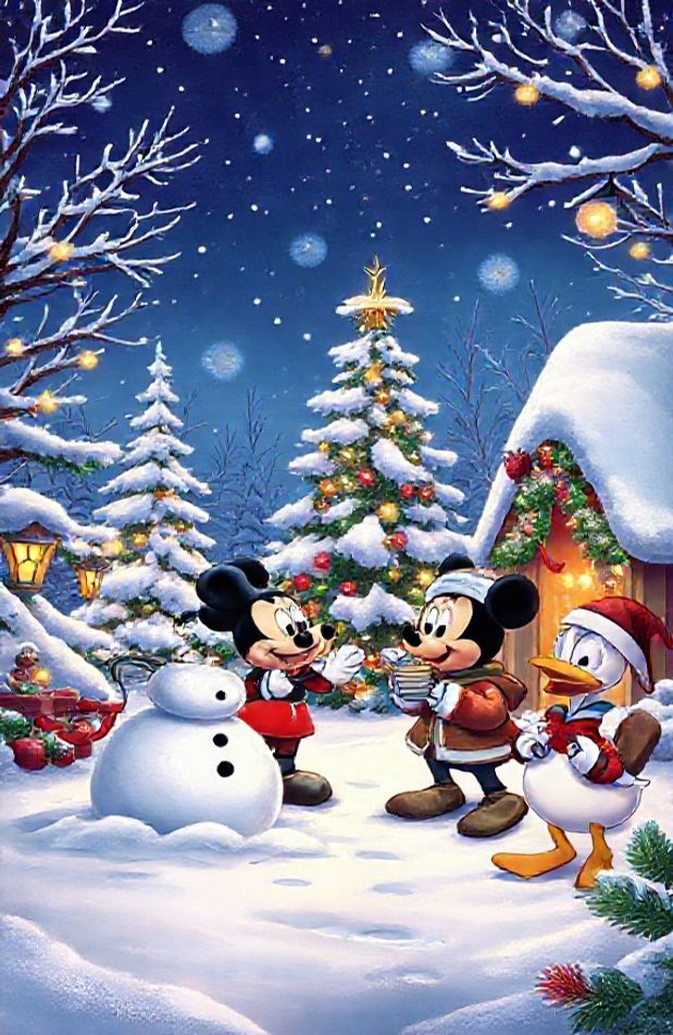 Disney Christmas Wallpaper
