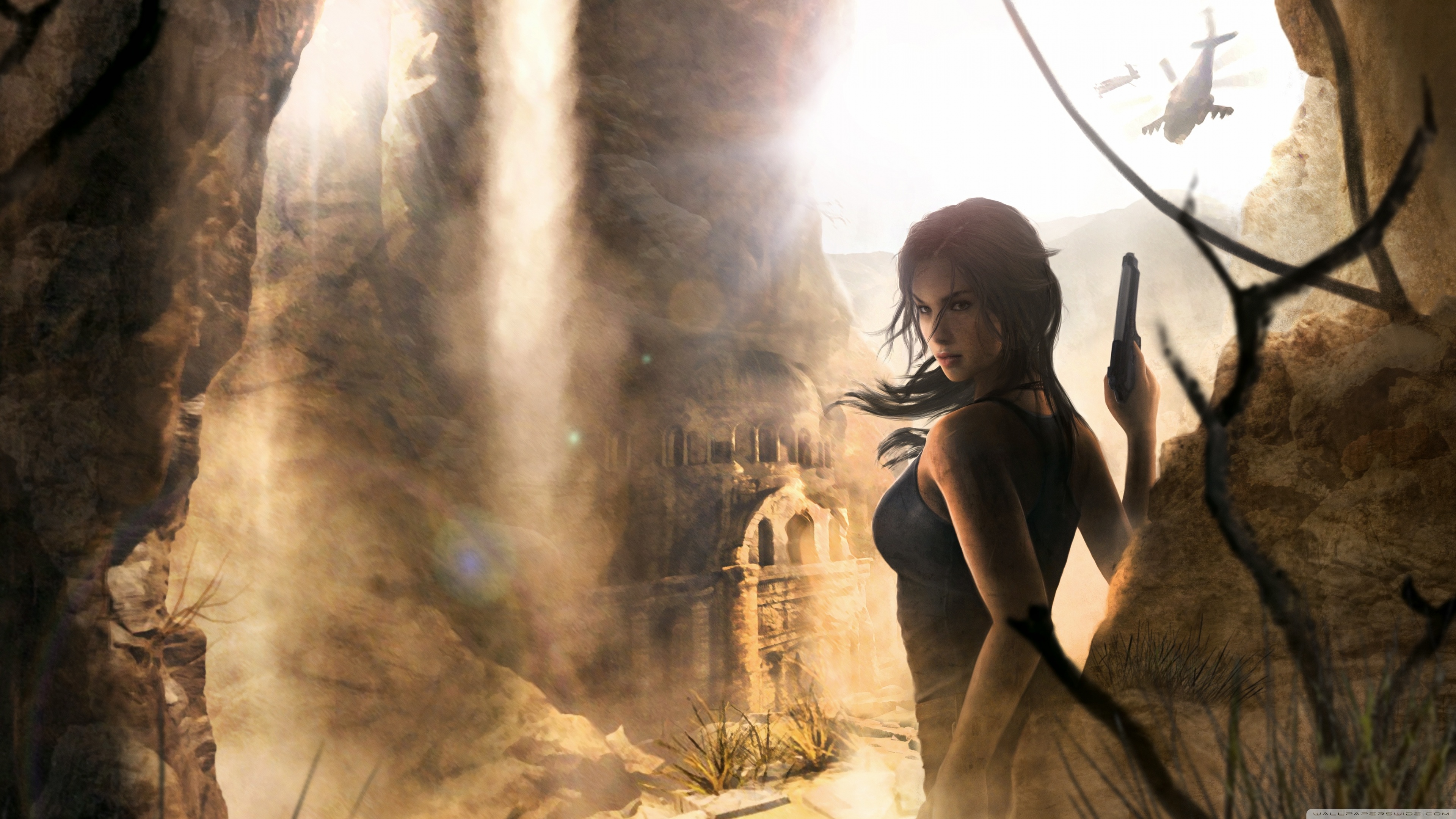 Lara Croft Video Game Rise Of The Tomb Raider 4k Ultra HD Wallpaper