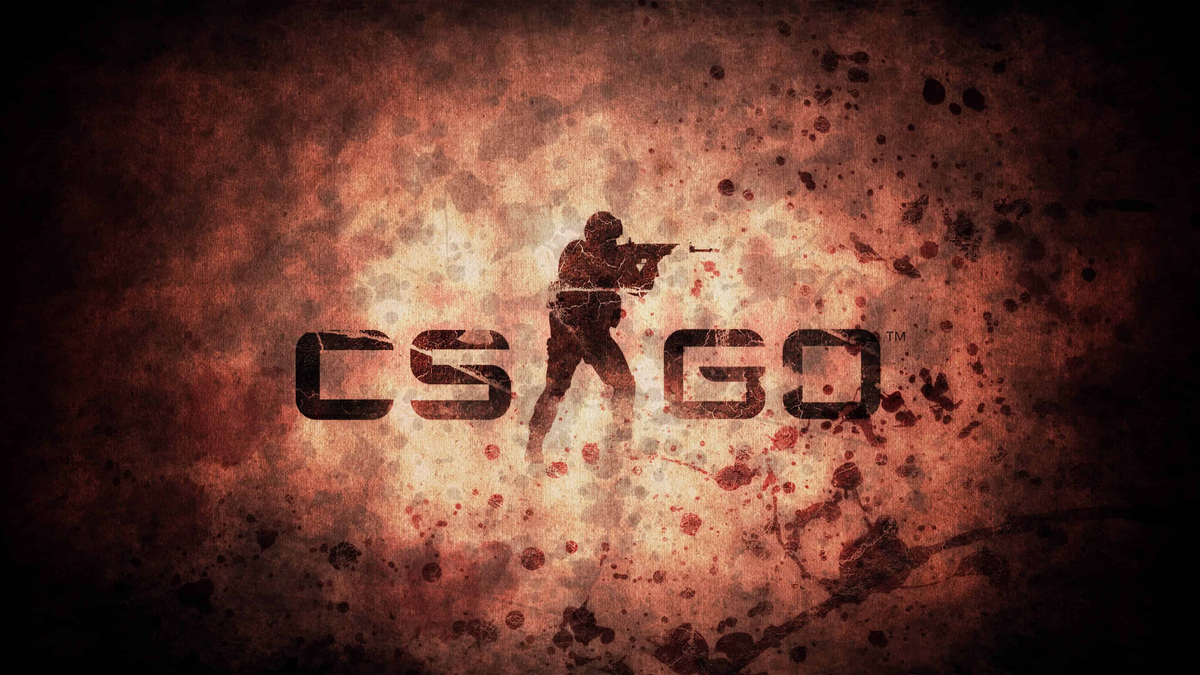 Counter Strike Global Offensive Cs Go Logo UHD 4k Wallpaper