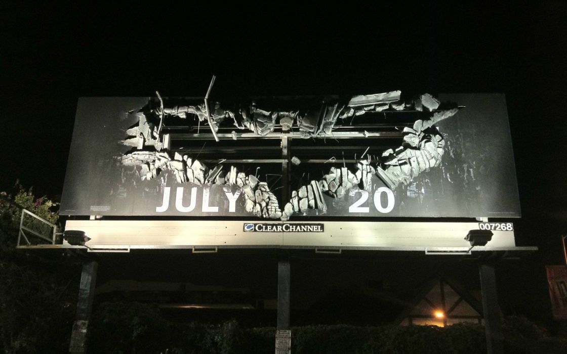 Batman The Dark Knight Rises Billboard Wallpaper