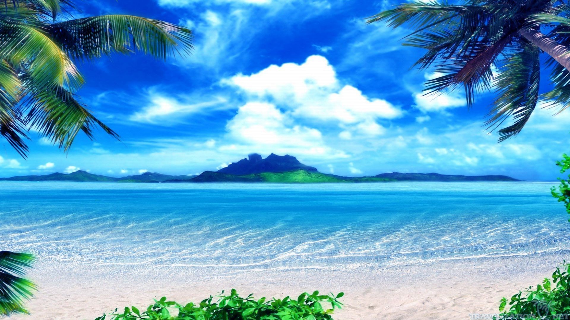Tropical Beach Scenes Wallpaper