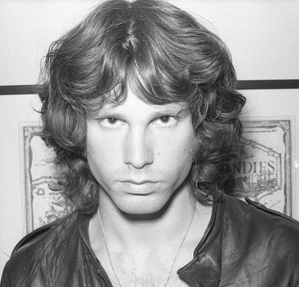 Jim Morrison Monochrome Wallpaper Grayscale