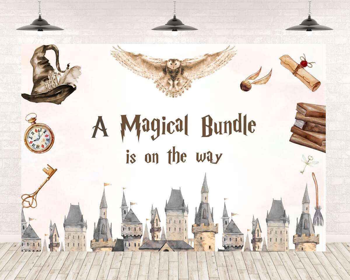 Amazon Magical Wizard Backdrop For Boys Girls A