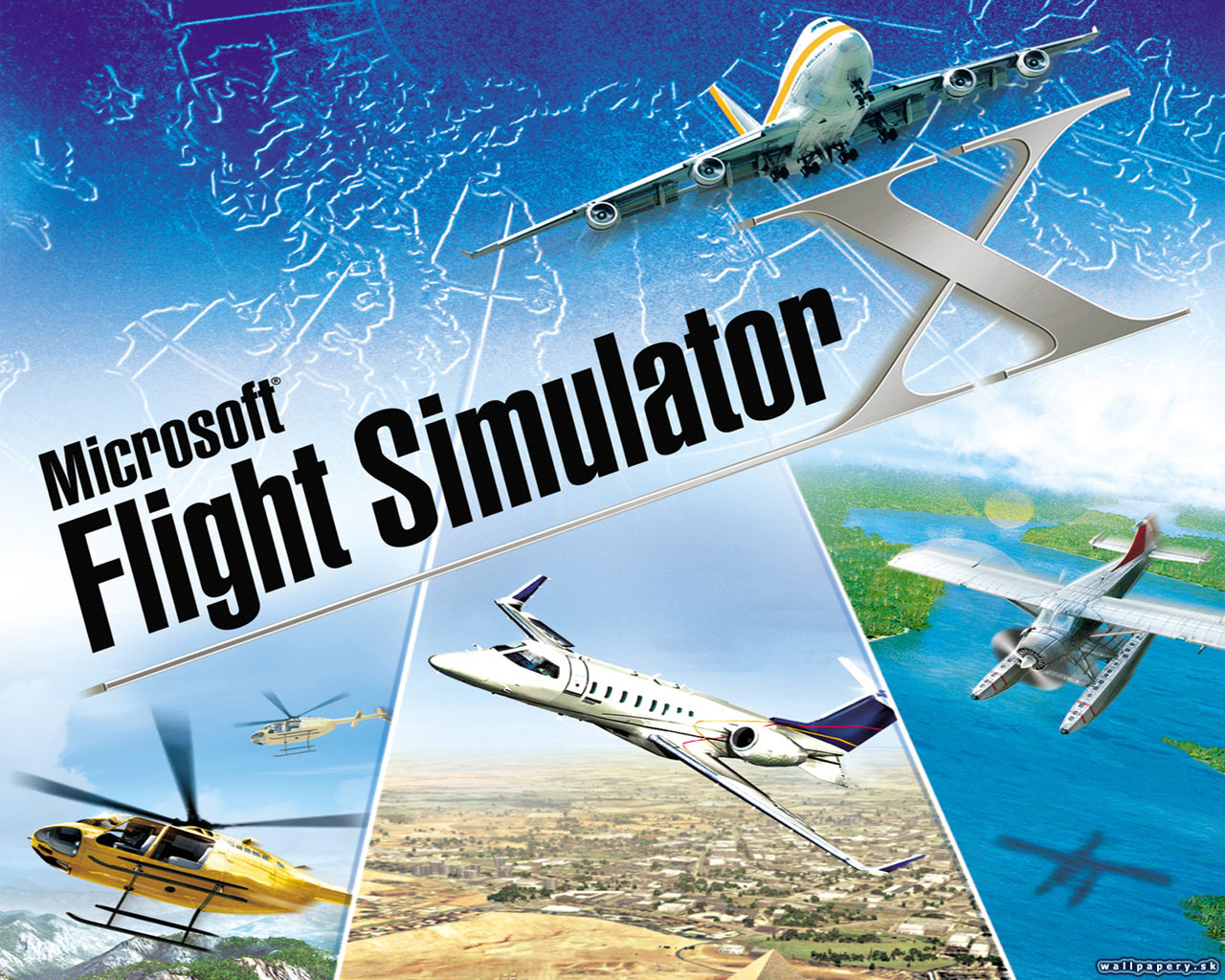 Microsoft Flight Simulator X Wallpaper Abcgames Sk