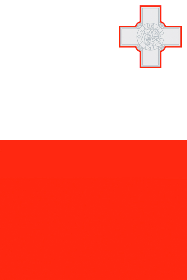 Malta Flag iPhone Wallpaper HD