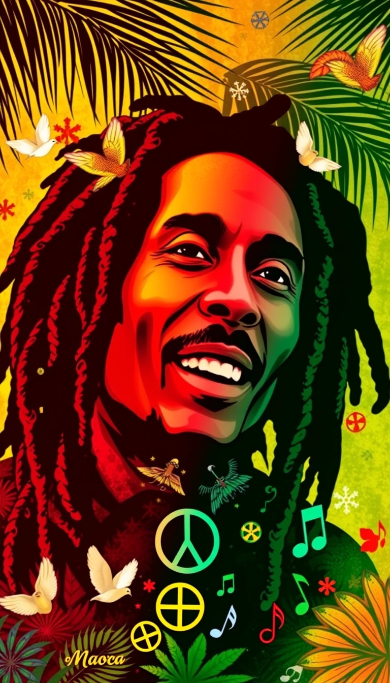 🔥 Download Bob Marley Phone Wallpaper By @tylerb62 On WallpaperSafari