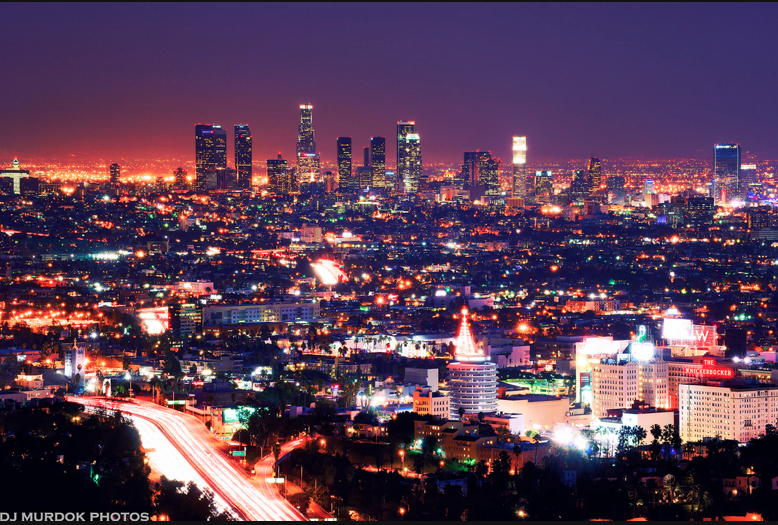 City of Lights by DJ Murdok Los Angeles CAThis is my desktop