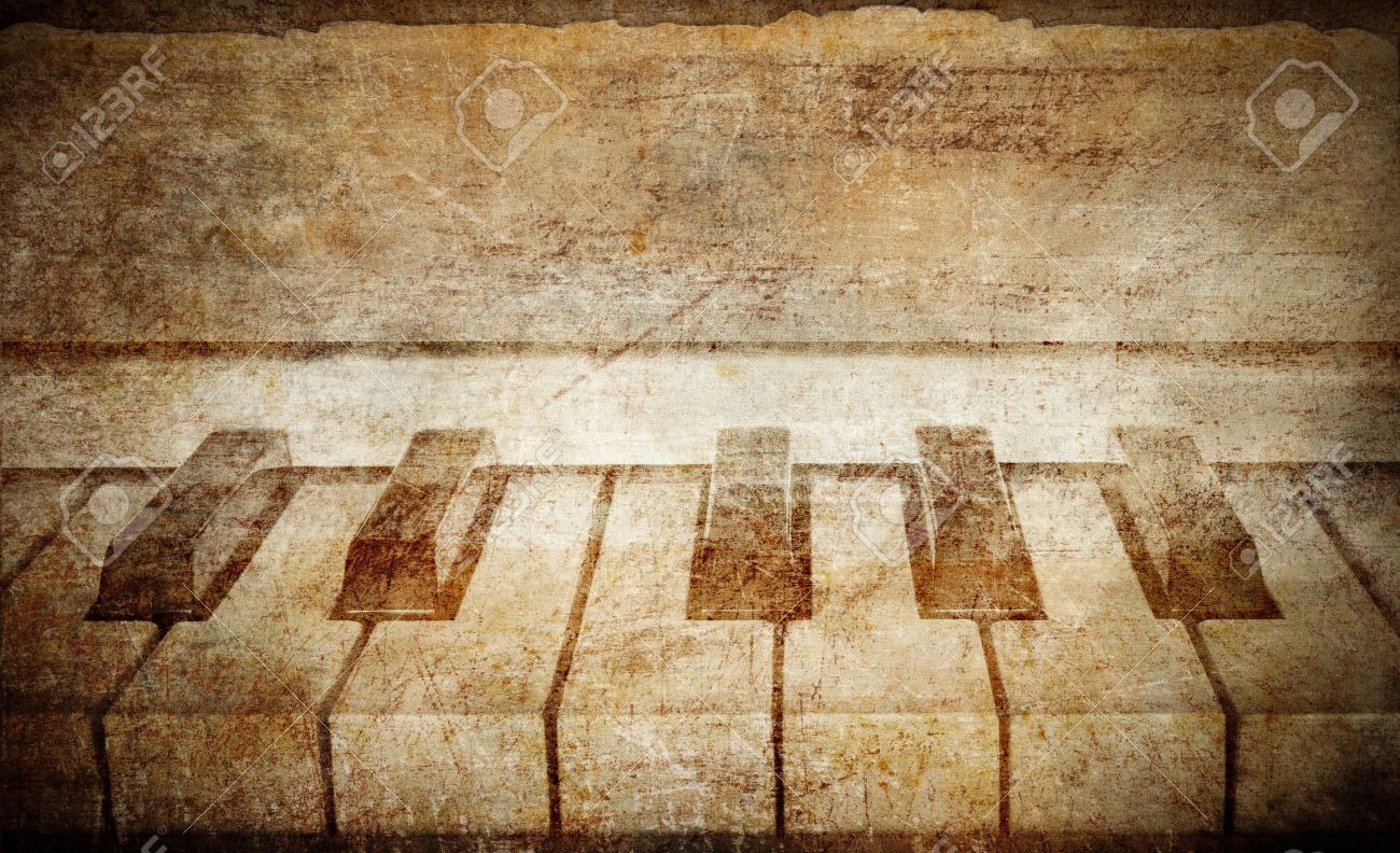 Vintage Piano Background Stock Photo Picture And Royalty