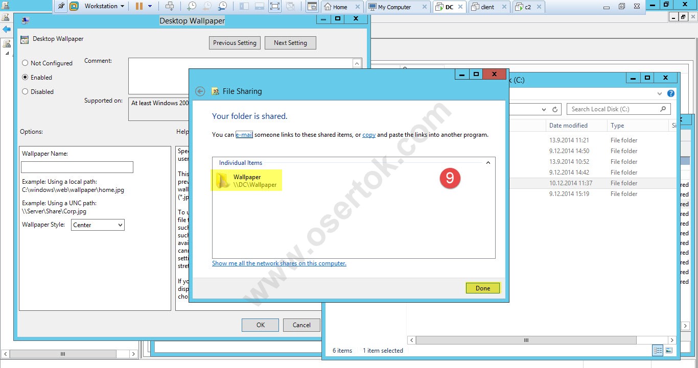 Free download WINDOWS SERVER TECHNICAL PREVIEW GROUP POLICY DESKTOP WALLPAPER [1366x727] for