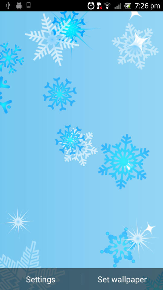 Valentine Snow Live Wallpaper For Android And Software