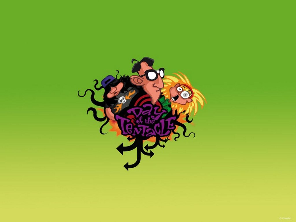 Day Of The Tentacle Wallpaper Stock Photos