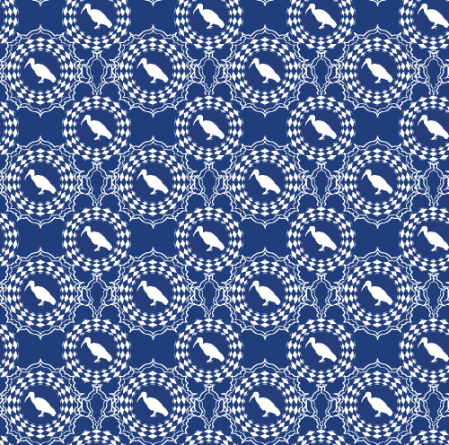 Hadeda Fabric And Wallpaper Pattern