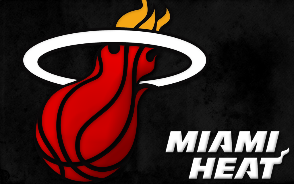 Miami Heat Basketball Nba Team Black Wallpaper HD Widescreen Desktop