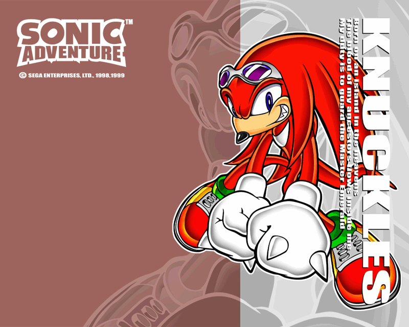 Knuckles The Echidna Wallpaper
