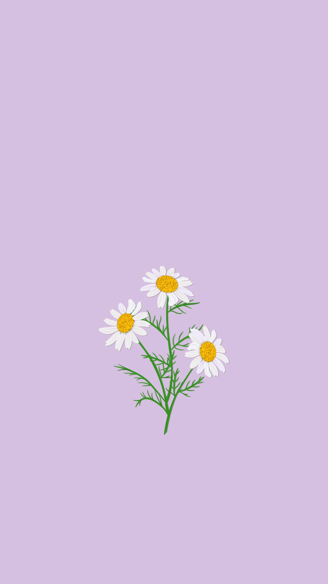 Aesthetic Purple Flower Wallpaper