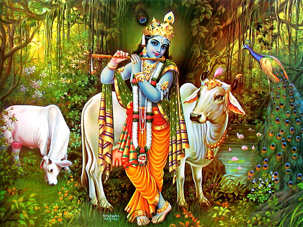 Lord Krishna HD Wallpaper