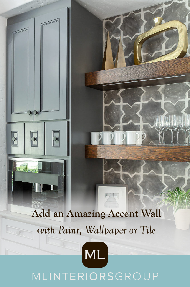 Add An Amazing Accent Wall With Paint Wallpaper Or Tile